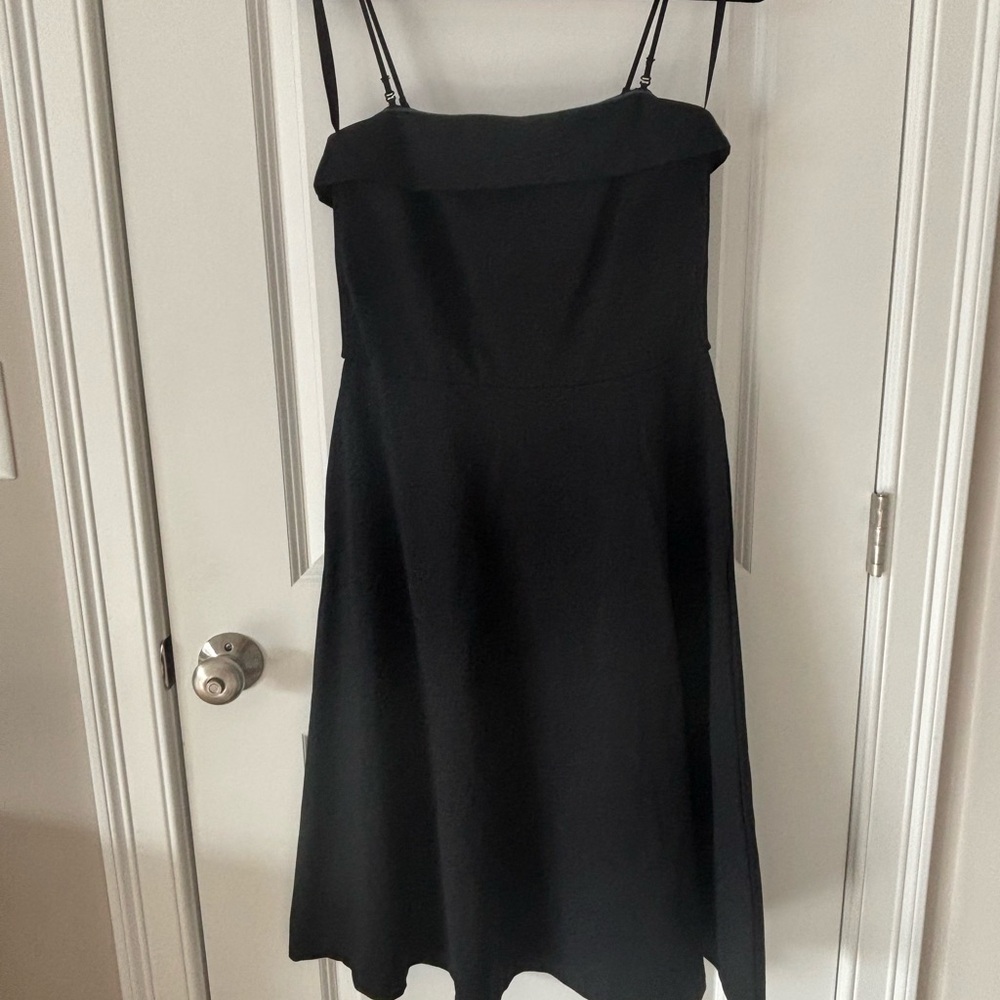 Banana Republic Strapless Black Dress